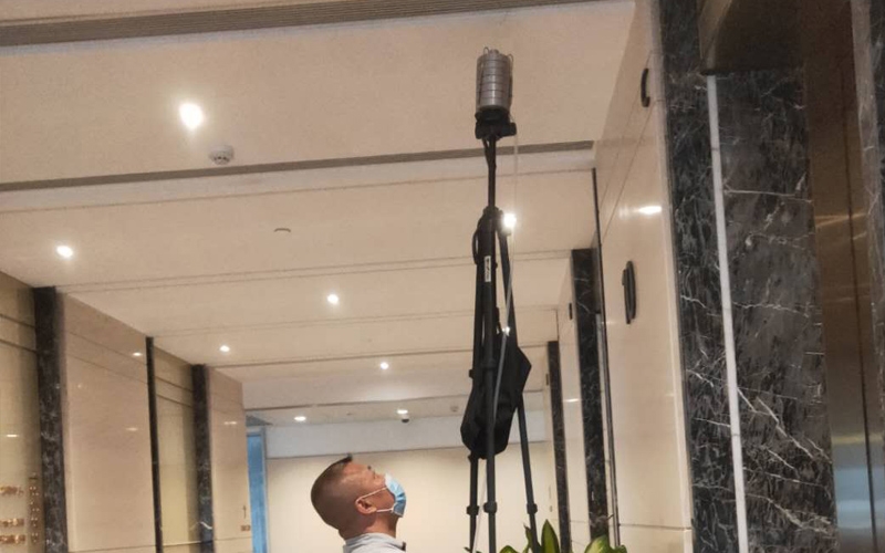 上海集中空調(diào)通風(fēng)衛(wèi)生檢測現(xiàn)場