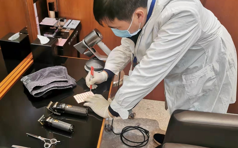 美容美發(fā)店公共場所衛(wèi)生檢測（上海地區(qū)）