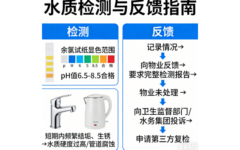 居民必看：如何判斷小區(qū)二次供水是否達標